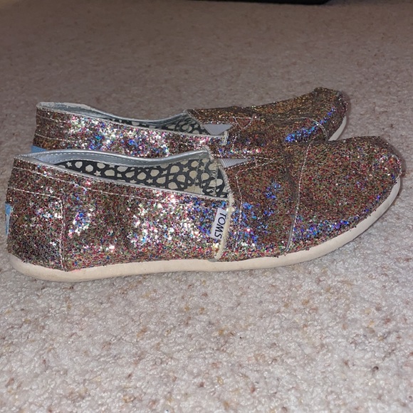 COPY - Sparkly Multi-Colored Glitter TOMS - Picture 2 of 9